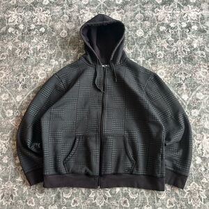 2000’s Converse Black Checkered Hoodie